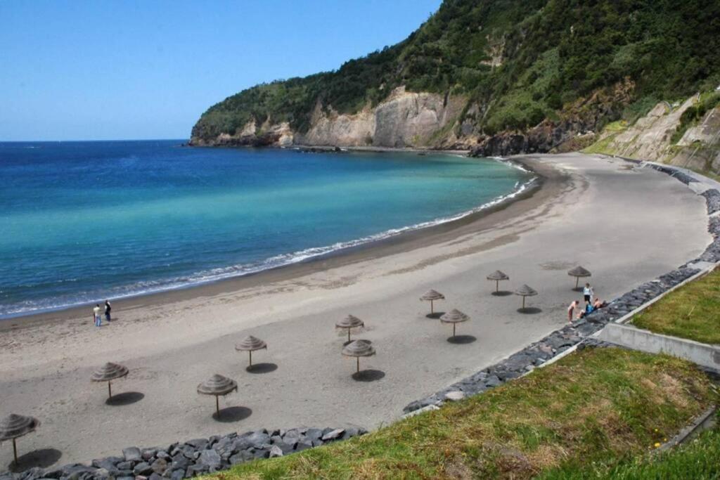 Apartamento Vista Do Mar B Ribeira Quente ภายนอก รูปภาพ